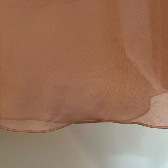 Revelry Blushing Bride Chiffon Amelia Dress Size 4 Fit and Flare - Picture 7 of 8